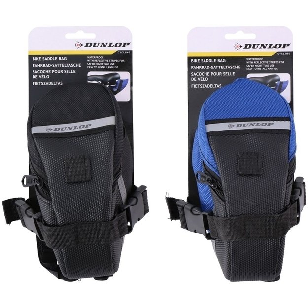 Dunlop - Bicycle bag / saddle bag (Black)