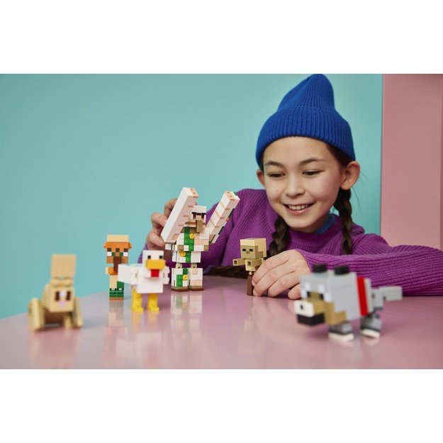 LEGO Minecraft Chicken Jockey Desert Attack