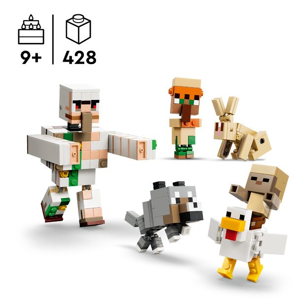LEGO Minecraft Chicken Jockey Desert Attack