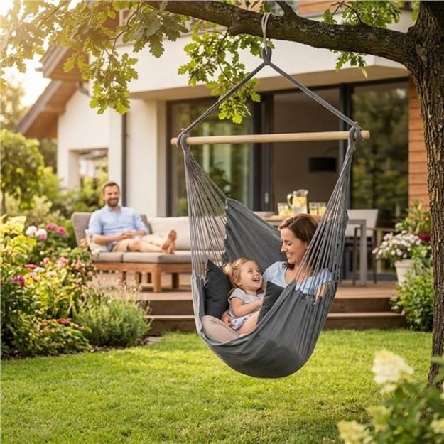 Brazilian Baby Mix Hanging Chair Gray