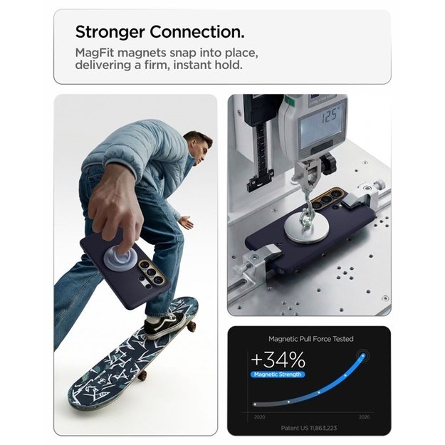 Spigen Nano Pop Mag MagSafe - Case for Samsung Galaxy S26 Ultra (Blueberry Navy)