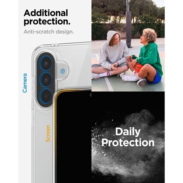 Spigen Ultra Hybrid - Case for Samsung Galaxy A57 5G (Transparent)