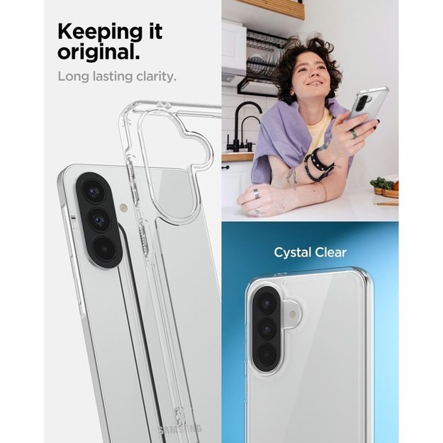 Spigen Ultra Hybrid - Case for Samsung Galaxy A57 5G (Transparent)
