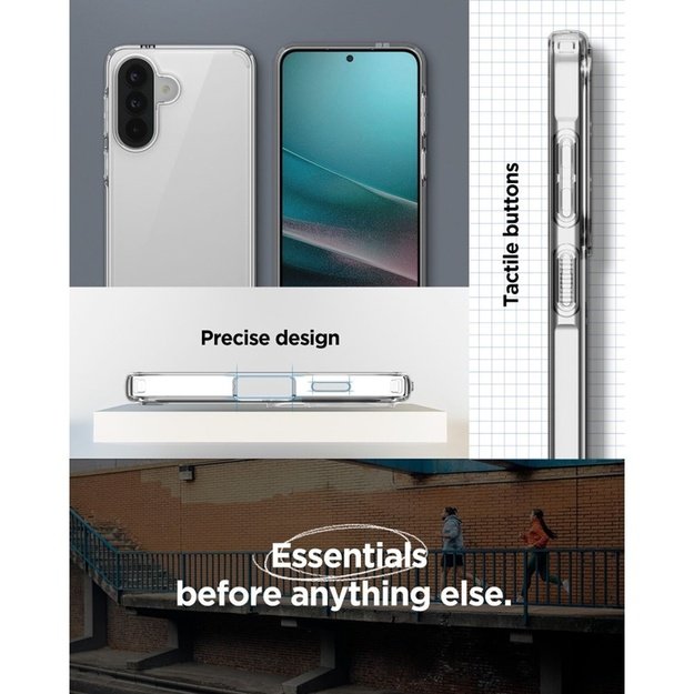 Spigen Ultra Hybrid - Case for Samsung Galaxy A57 5G (Transparent)