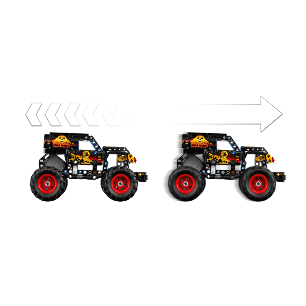 LEGO Technic Monster Jam Grave Digger Fire and Ice