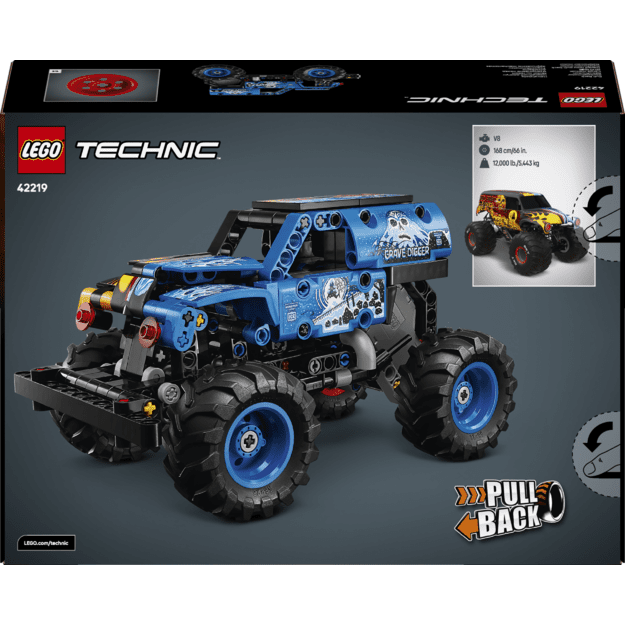 LEGO Technic Monster Jam Grave Digger Fire and Ice