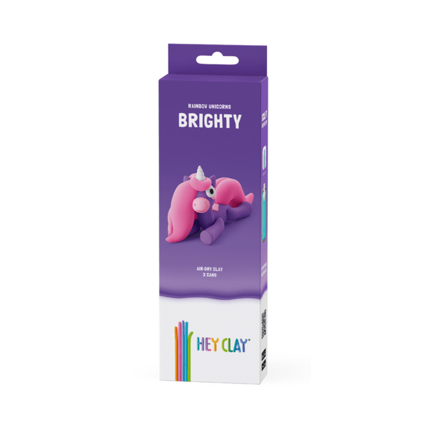 HEY CLAY Modeling Clay Unicorn Brighty 3pc
