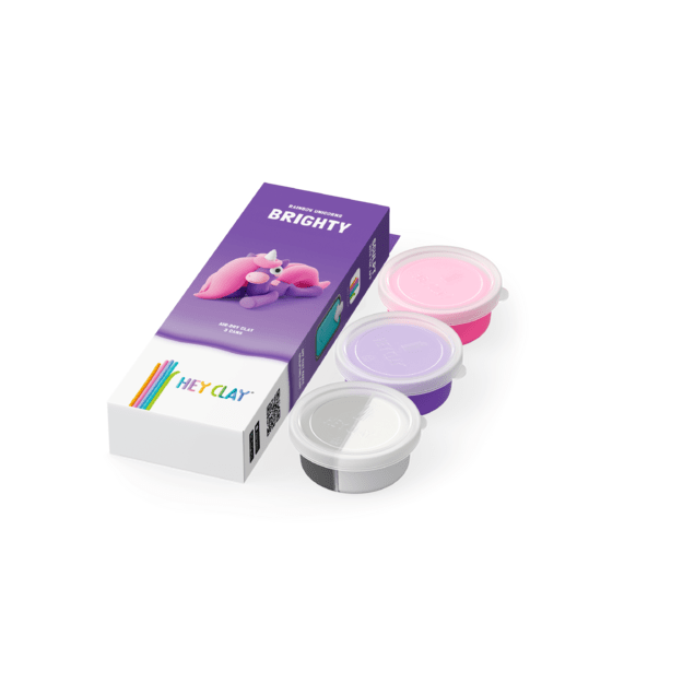 HEY CLAY Modeling Clay Unicorn Brighty 3pc
