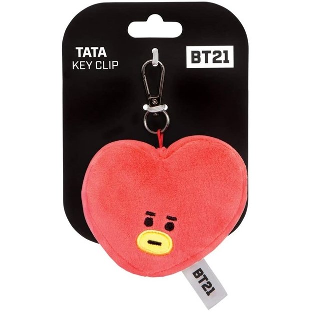 Line Friends BT21 - TATA pliušinis raktų pakabukas