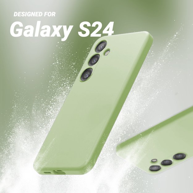 Crong Color Cover – dėklas, skirtas Samsung Galaxy S24 (Mint)