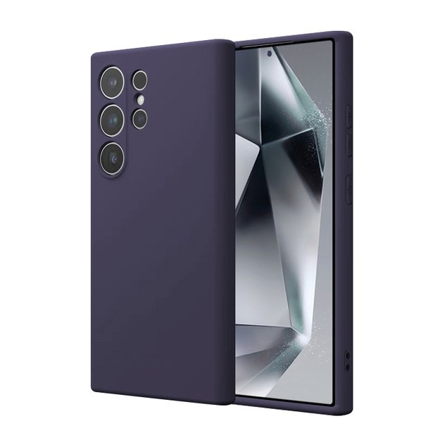 Crong Color Cover – dėklas, skirtas Samsung Galaxy S24 Ultra (violetinė) 7