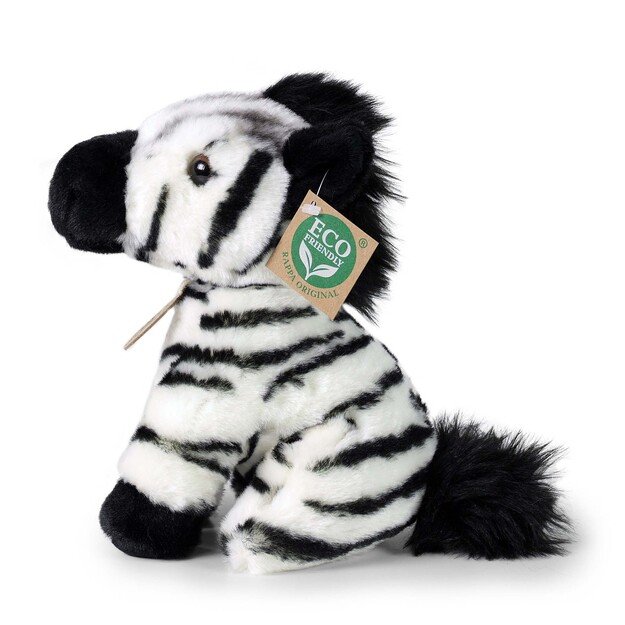 Plush zebra 18 cm ECO-FRIENDLY 3