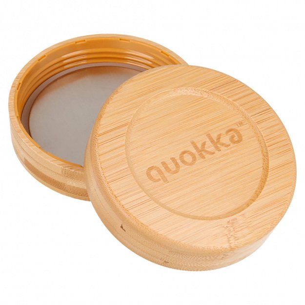 Quokka Deli Food Jar - Stiklinis maisto indelis / priešpiečių dėžutė 500 ml (Blue Nature)