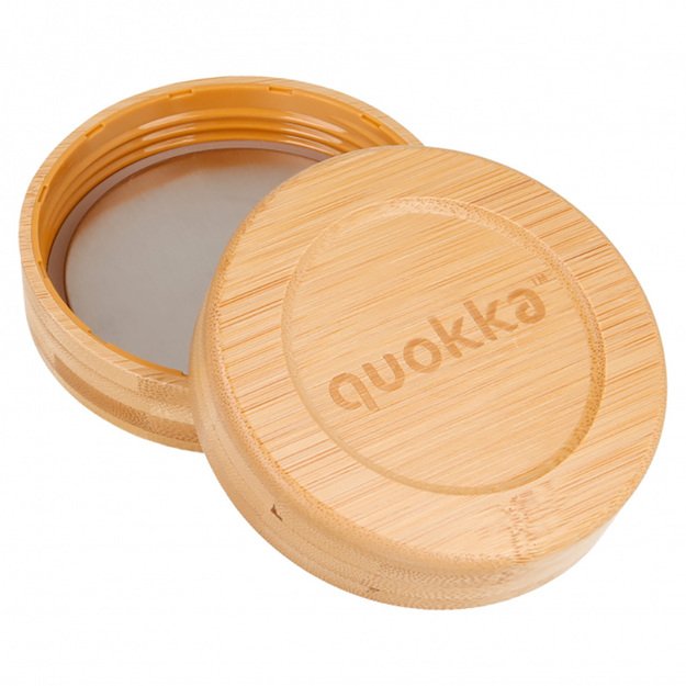 Quokka Deli Food Jar - Stiklinis maisto indelis / priešpiečių dėžutė 500 ml (Blue Nature) 3