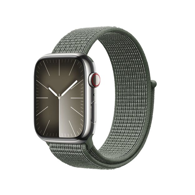 „Crong Nylon“ – „Apple Watch Sport“ apyrankė, 38/40/41/42 mm (karinė žalia)