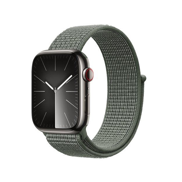 „Crong Nylon“ – „Apple Watch Sport“ apyrankė, 38/40/41/42 mm (karinė žalia)