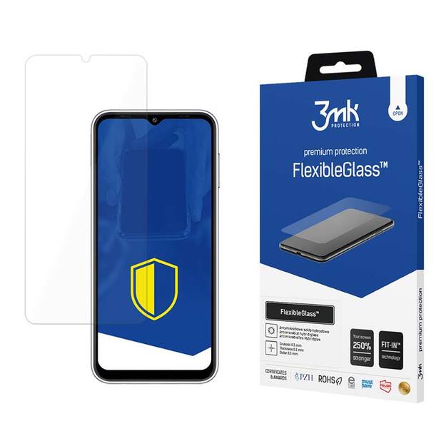 3mk FlexibleGlass – hibridinis stiklas, skirtas Samsung Galaxy A14 4G/5G 1