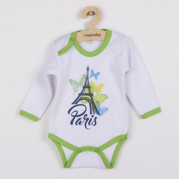 Naujas Baby Towns Green Body ilgomis rankovėmis, 80 (9-12m), 80 (9-12m) dydis