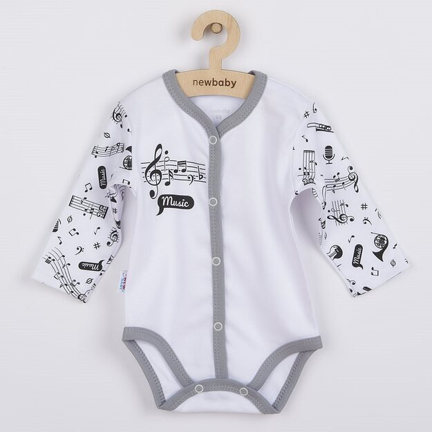 Baby body New Baby Music, dydis 56 (0-3m), 56 (0-3m)