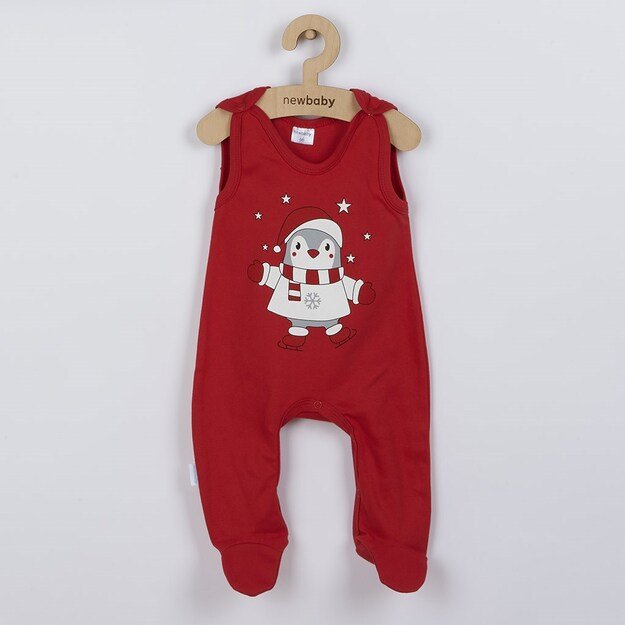 Nauji Baby Winter Penguin medvilniniai šliaužtinukai, 80 (9-12m), 80 (9-12m) dydžio