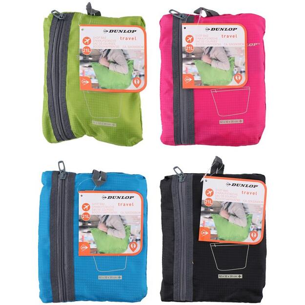 „Dunlop“ – sulankstomas pirkinių krepšys (mėlynas) 2