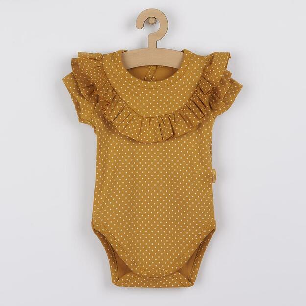 Baby Cotton Body su trumpomis rankovėmis Nicol Michelle, 62 (3–6 m), 62 (3–6 m) dydis