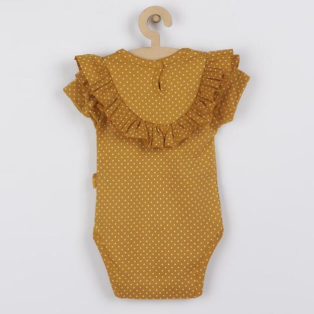 Baby Cotton Body su trumpomis rankovėmis Nicol Michelle, 62 (3–6 m), 62 (3–6 m) dydis