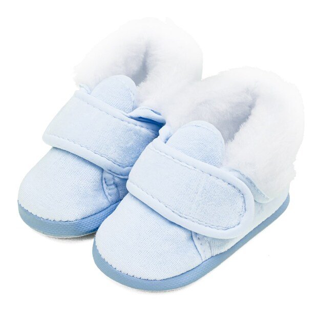 Kūdikių žieminiai bateliai Nauji Baby blue 0-3 m, dydis 0-3 m, 116/122