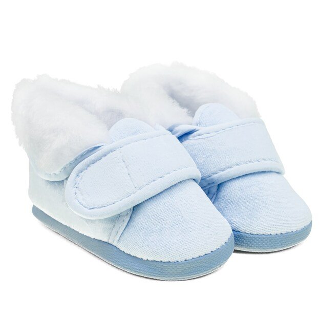 Kūdikių žieminiai bateliai Nauji Baby blue 0-3 m, dydis 0-3 m, 116/122