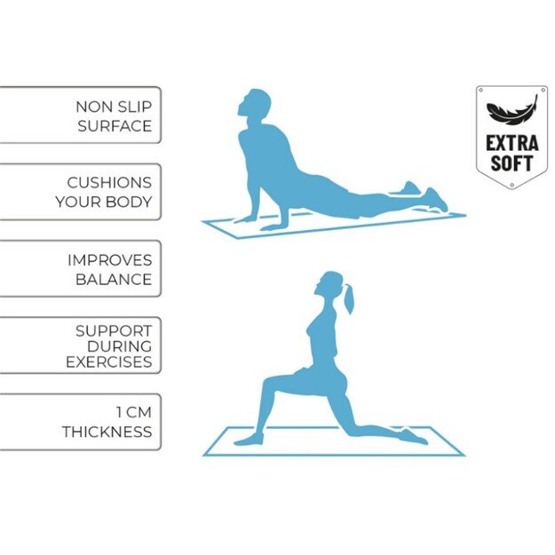 Umbro - jogos kilimėlis su transportavimo juosta (raudonas) 3