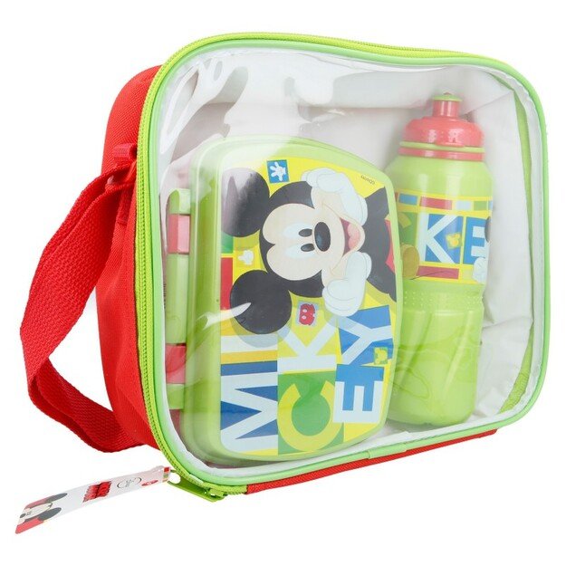 Mickey Mouse - Breakfast / Lunchbox Set + water bottle 530 ml in a bag 1