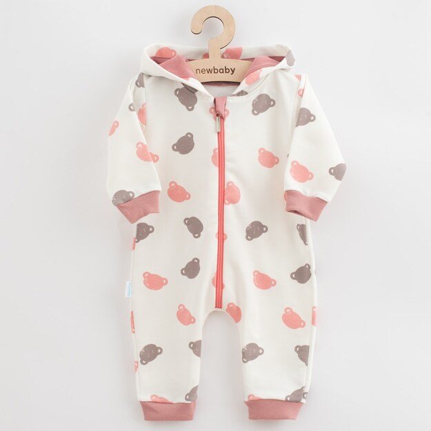 Naujas Baby Little One Baby Sweatsuit rožinis, dydis 62 (3-6m), 62 (3-6m)