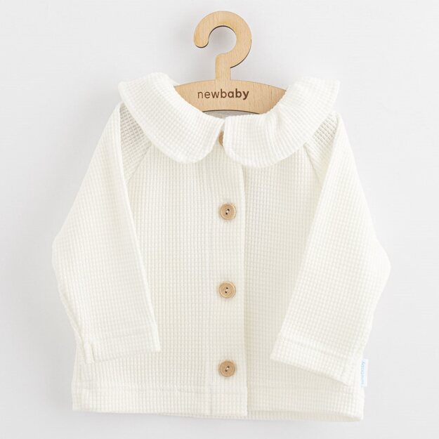 Nauji Baby Luxury drabužiai Laura balta, dydis 56 (0-3m), 56 (0-3m)
