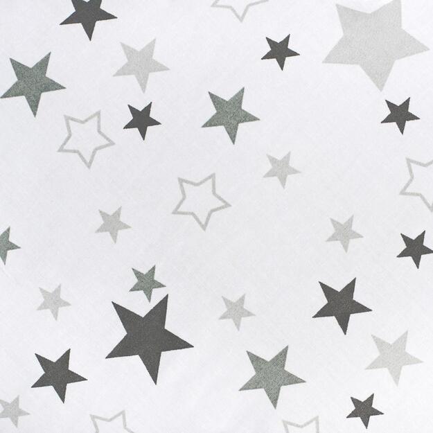 Prabangus kūdikio lizdas su antklodėmis New Baby stars pilka