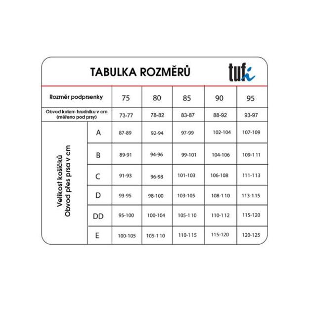 TUFI žindymo liemenėlė, dydis 75A, 75A