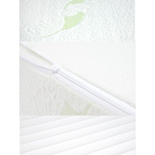 Pagalvė kūdikiui - Sensillo balta Luxe su alavijais 60x38 cm