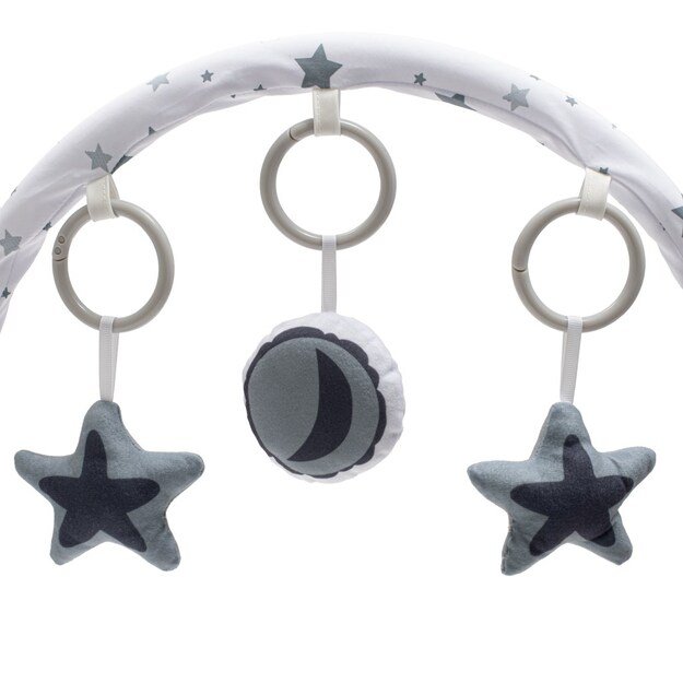 Daugiafunkcinė supama kėdutė kūdikiui Baby Mix žvaigždės žalia 5