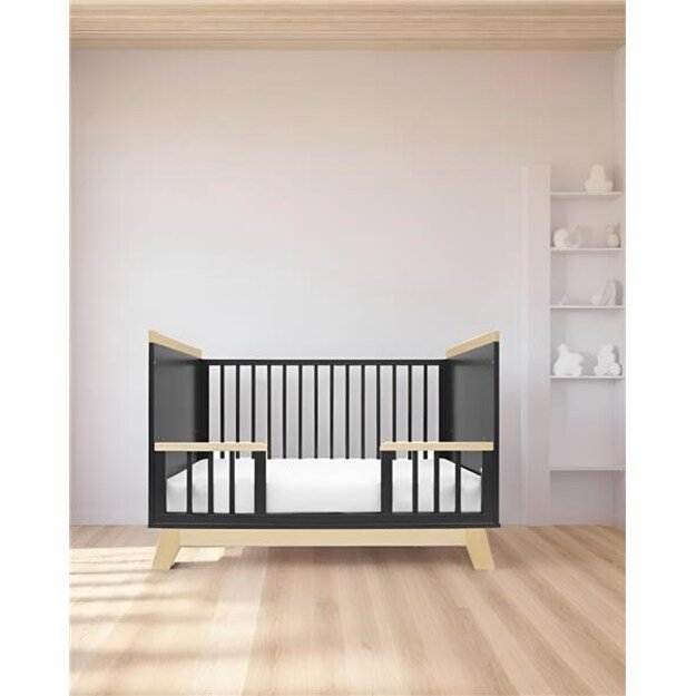 Naujas Baby MARCUS 120x60 cm baltas/natūralus