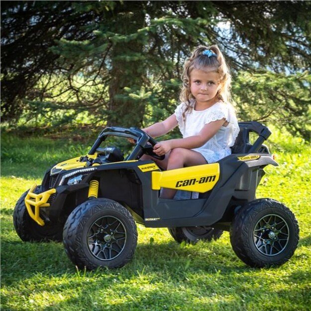 Elektromobilis Baby Mix Buggy Hornet geltonas