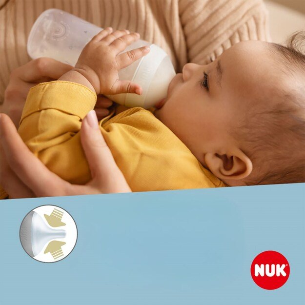 NUK Perfect Match Temperature Control Baby Bottle 260 ml rudas