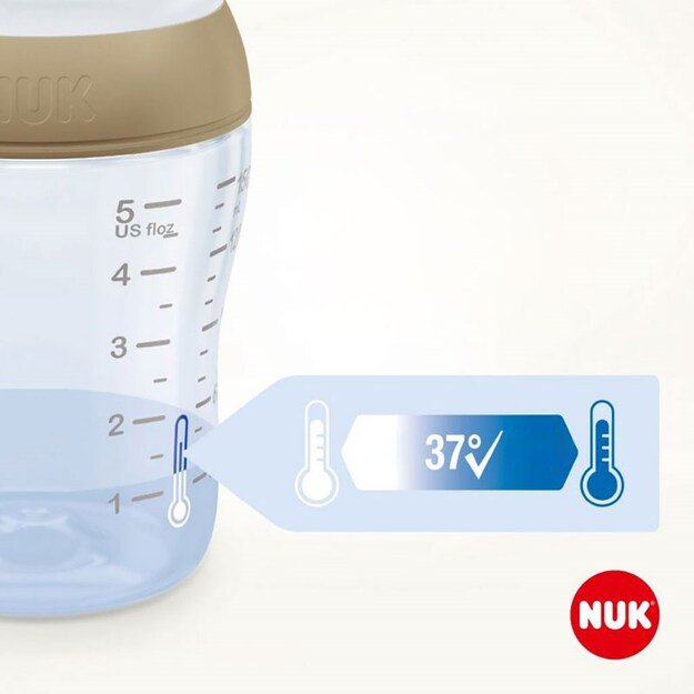 NUK Perfect Match Temperature Control Baby Bottle 260 ml rudas