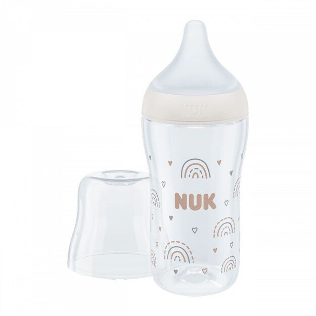 NUK Perfect Match Temperature Control Baby Bottle 260 ml rudas