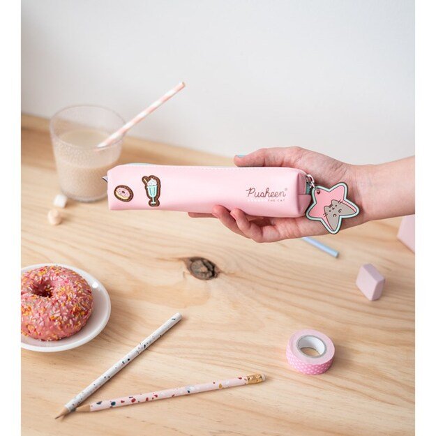 Pusheen – Rose Collection pieštukų dėklas (20 x 4 x 4 cm) 5