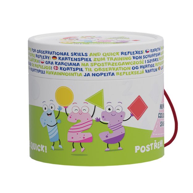 Game Observation! Numbers, colors, shapes