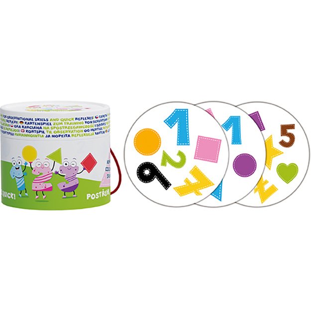 Game Observation! Numbers, colors, shapes 2