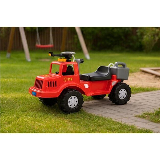 Vaikiškas gaisrinis vandens purškimo dviratis BAYO su padėklu 70 cm 7