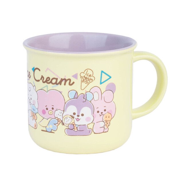 BT21 - Keraminis puodelis, 380 ml, iš Ice Cream kolekcijos