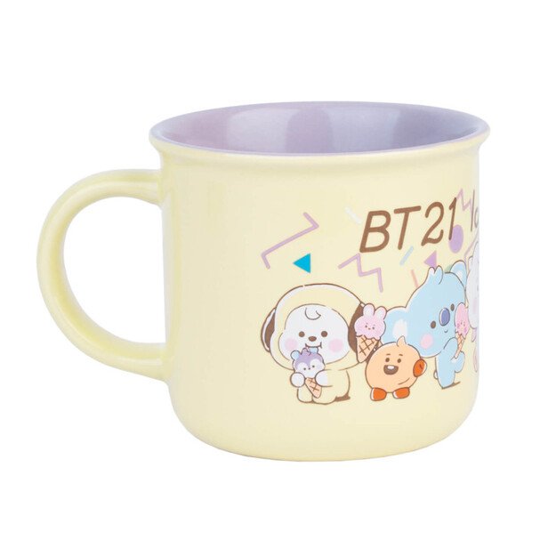 BT21 - Keraminis puodelis, 380 ml, iš Ice Cream kolekcijos