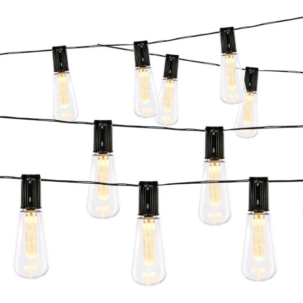 Grundig - Saulės energija varomi LED sodo šviestuvai 3,35 m 1