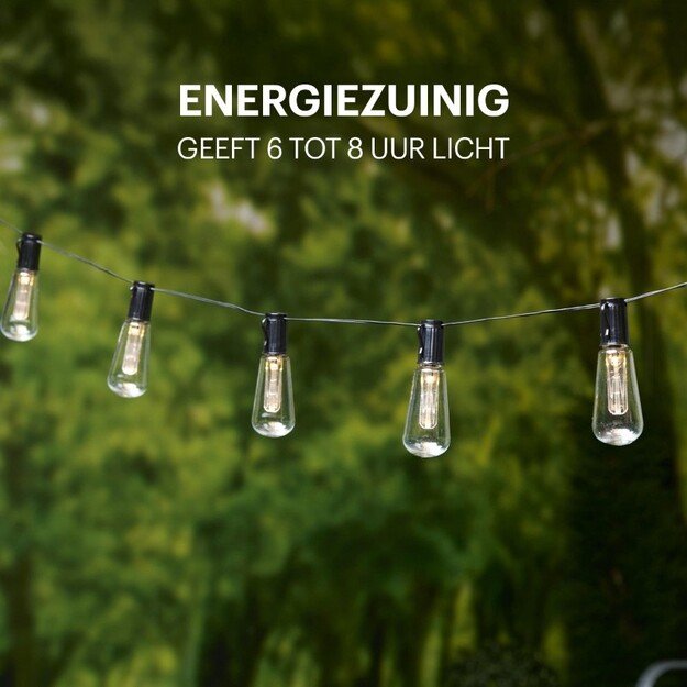 Grundig - Saulės energija varomi LED sodo šviestuvai 3,35 m 5